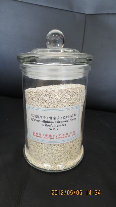 82% Phenmedipham + Desmedipham+ Ethofumesate  WDG